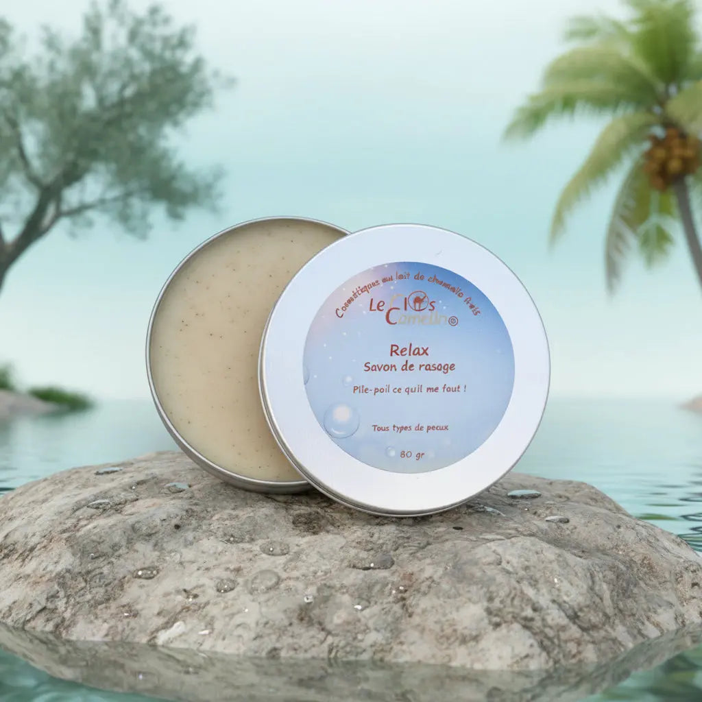 Savon de rasage solide Relax LE CLOS CAMELIN